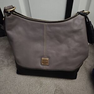 Dooney & Bourke Gray and Black Women's Bag
